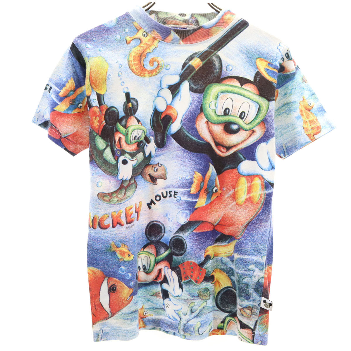 MICKEY'S STUFF ミッキーマウス 半袖 Tシャツ XL ブルー キッズ