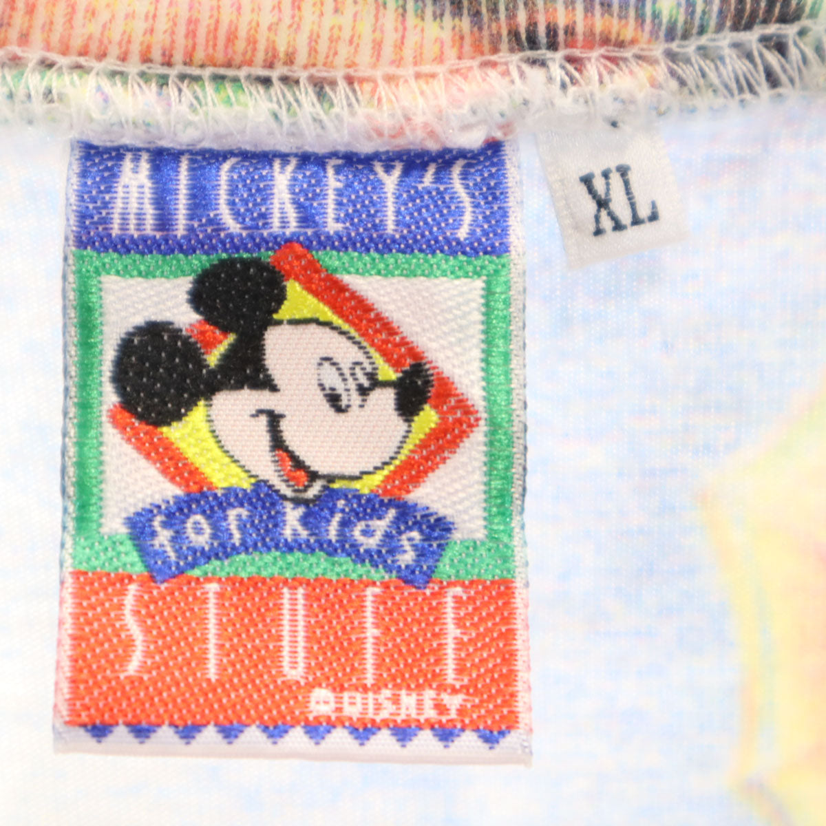 MICKEY'S STUFF ミッキーマウス 半袖 Tシャツ XL ブルー キッズ