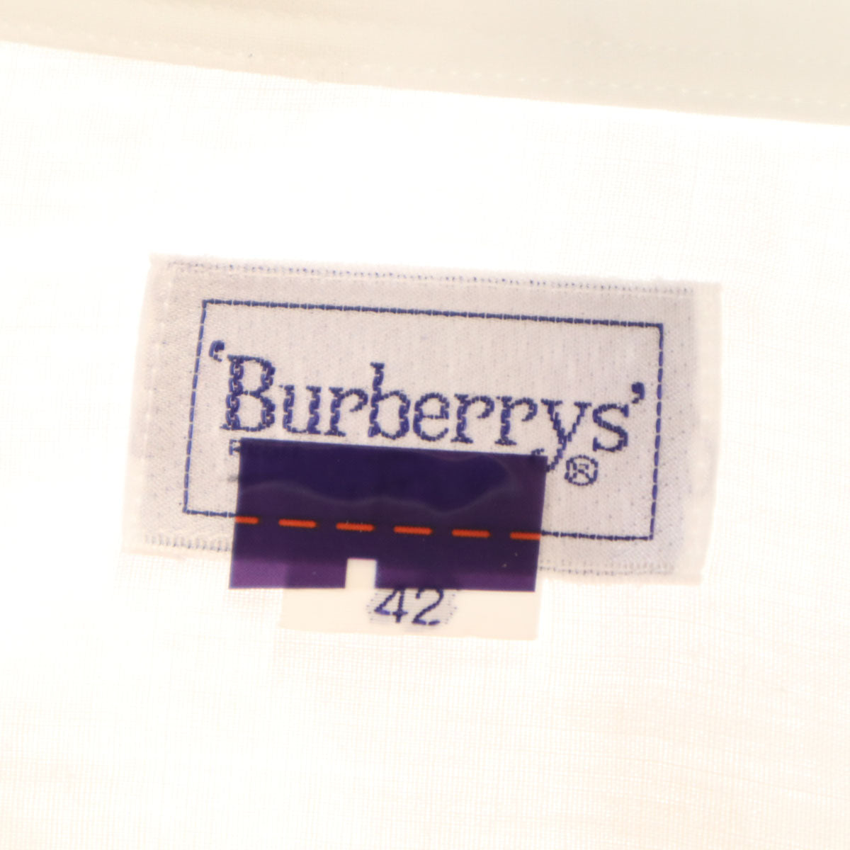 Burberrys バーバリーズ 90s オールド 半袖 ワイシャツ 42 ホワイト メンズ