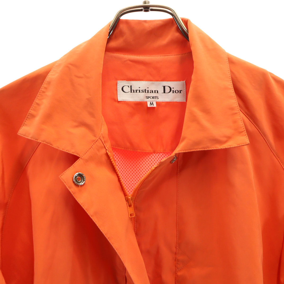 Christian Dior SPORTS クリスチャンディオールスポーツ 90s オールド ブルゾン M オレンジ ジャケット レディース
