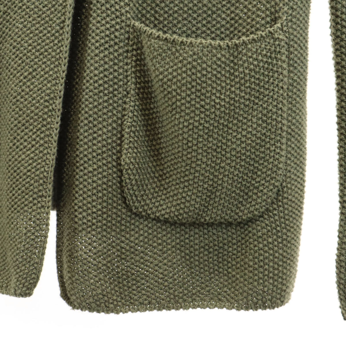 MAX&CO マックスアンドコー 長袖 ニットカーディガン S カーキ レディース