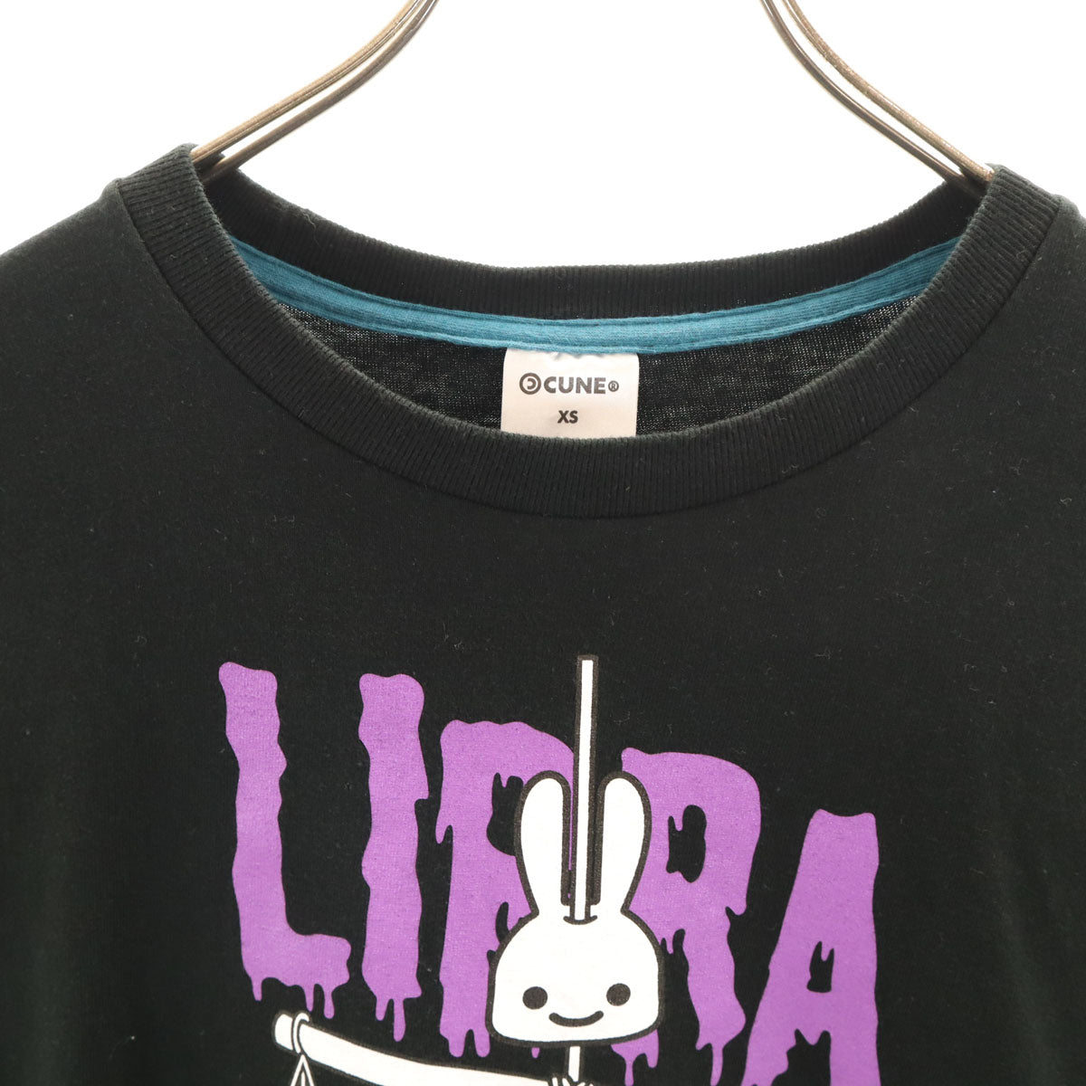 CUNE キューン 星座 てんびん座 半袖 Tシャツ M ブラック メンズ
