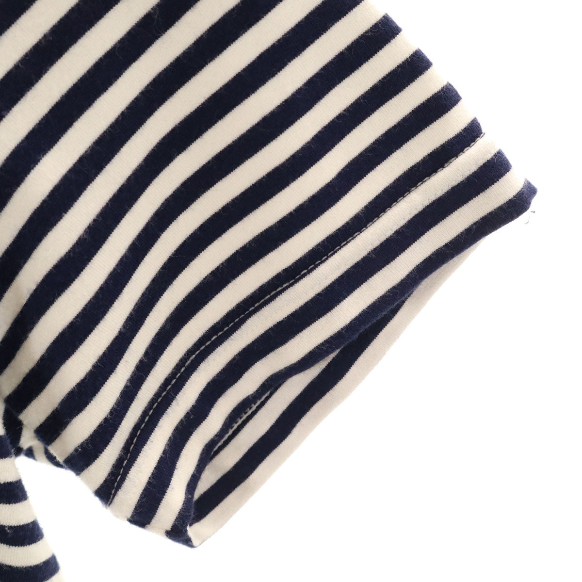 COMME des GARCONS コムデギャルソン 2007年 日本製 ボーダー柄 半袖 Tシャツ S ネイビー レディース