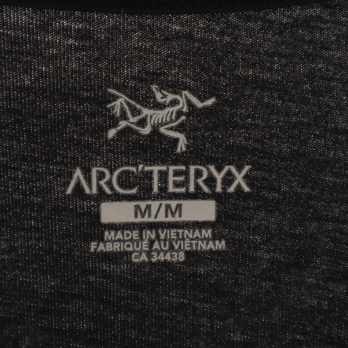 ARC'TERYX アークテリクス 半袖 Tシャツ M ブラック アウトドア メンズ