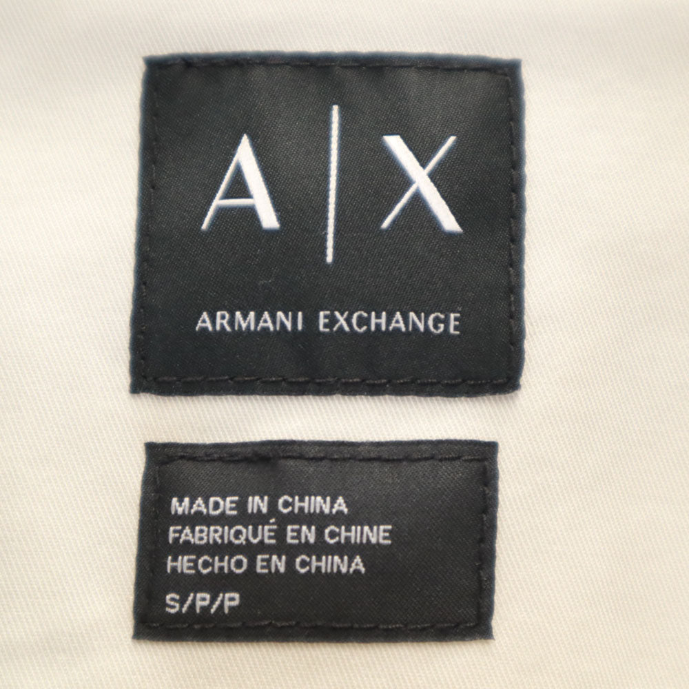 ARMANI EXCHANGE アルマーニエクスチェンジ ジップパーカー S ライトグレー レディース
