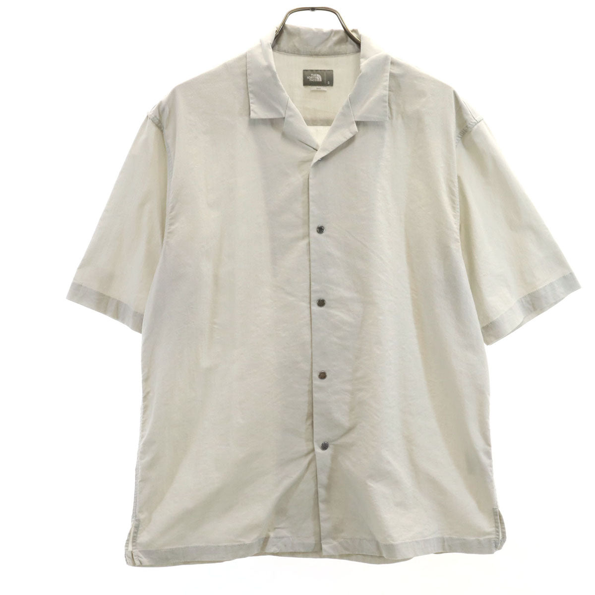 THE NORTH FACE ノースフェイス 半袖 マラパイヒル シャツ S グレー NR22060 アウトドア メンズ