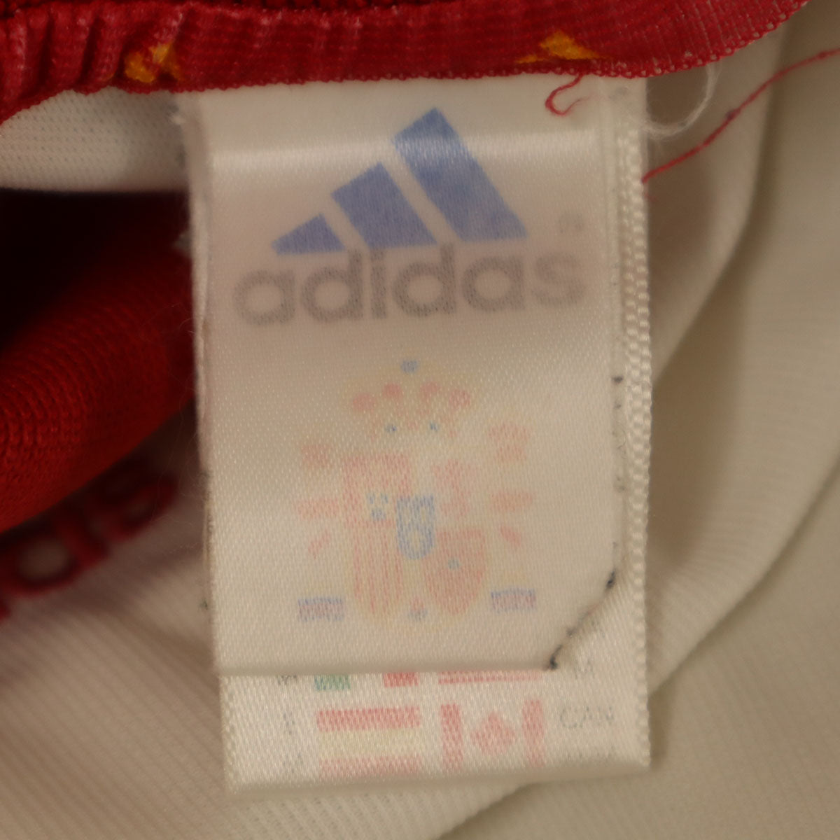 adidas アディダス ポルトガル製 半袖 ユニフォーム O ホワイト メンズ