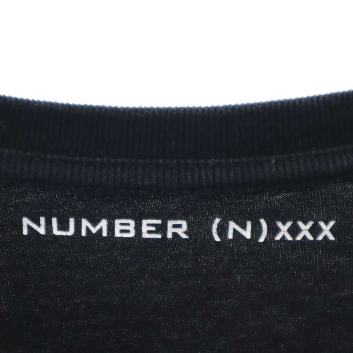 NUMBER(N)INE ナンバーナイン GOD SELECTION XXX ゴットセレクショントリプルエックス コラボ 半袖 Tシャツ M ブラック メンズ