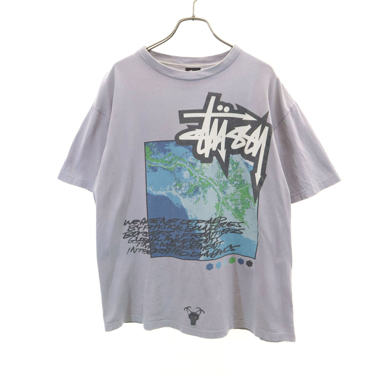 STUSSY ステューシー 00s オールド 半袖 Tシャツ L グレー メンズ