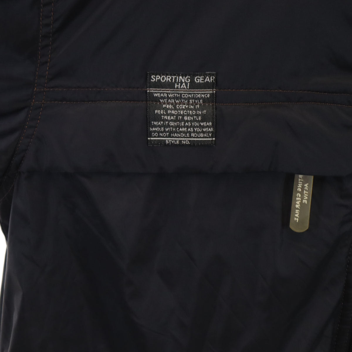 HAI SPORTING GEAR ハイスポーティングギア 90s オールド ナイロンジャケット M ブラック イッセイミヤケ メンズ