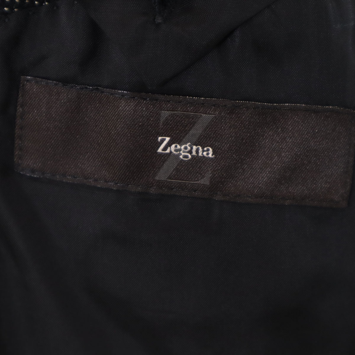 Z ZEGNA ジー ゼニア テーラードジャケット 52 ブラック メンズ