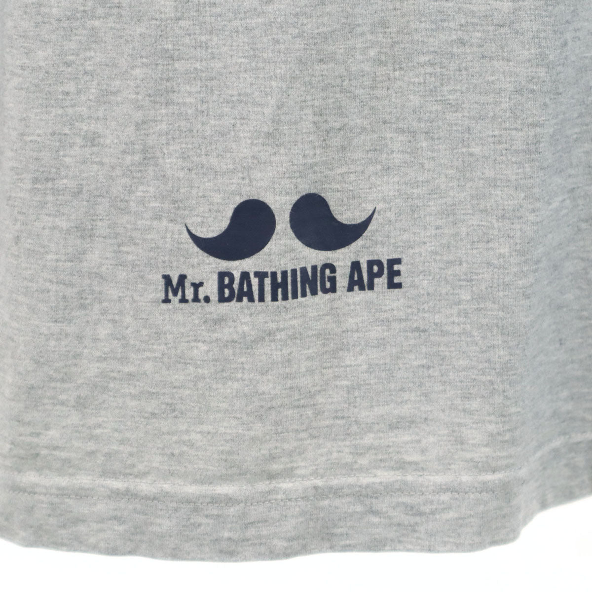 Mr. BATHING APE ミスターベイシングエイプ 半袖 Tシャツ XL グレー アベイシングエイプ メンズ