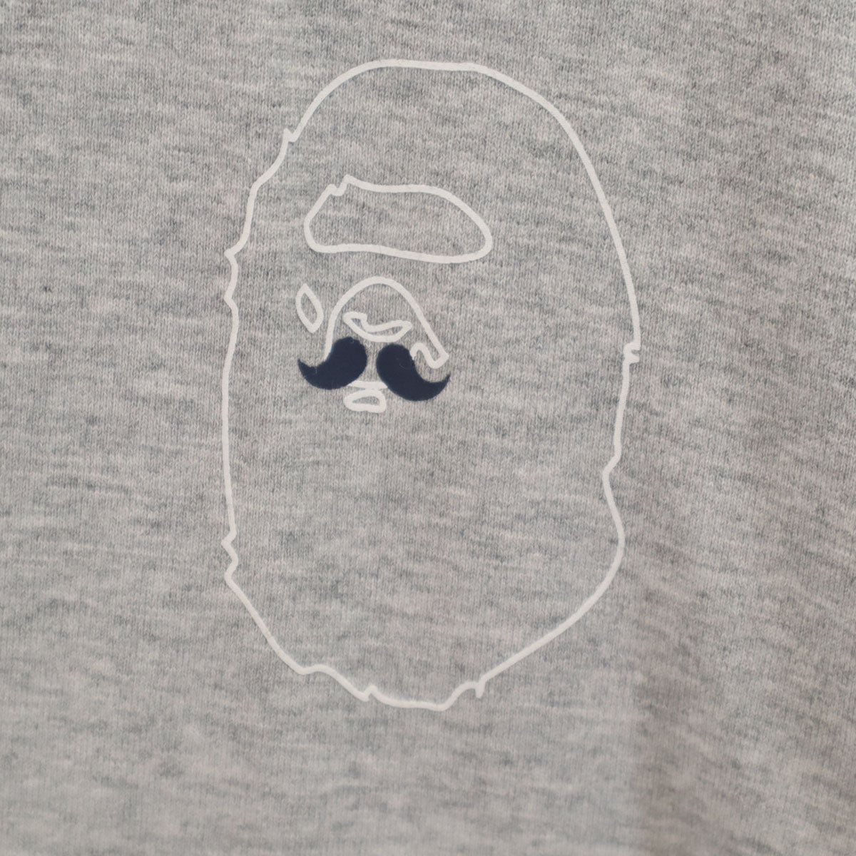 Mr. BATHING APE ミスターベイシングエイプ 半袖 Tシャツ XL グレー アベイシングエイプ メンズ