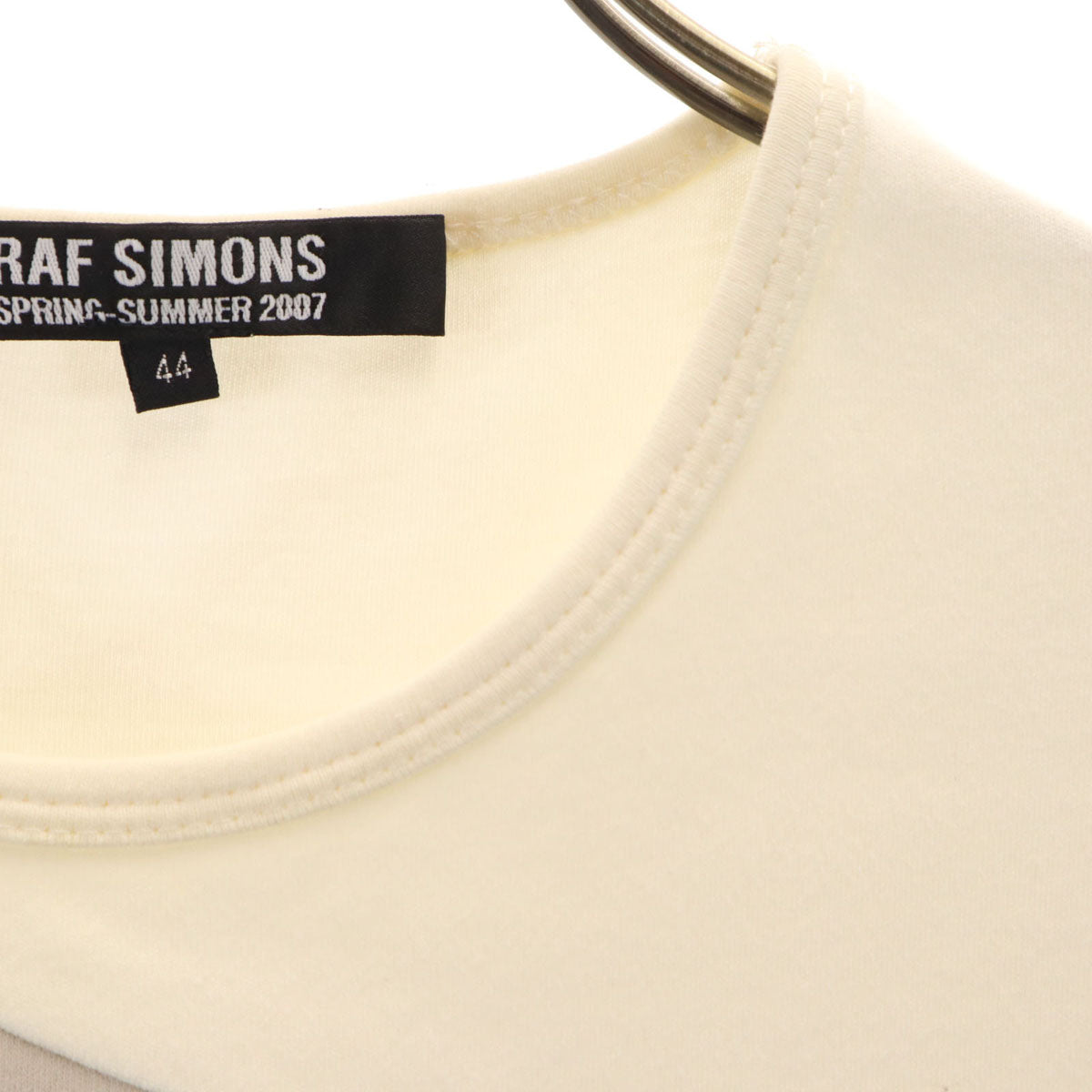 RAF SIMONS ラフシモンズ 07SS タンクトップ 44 アイボリー メンズ