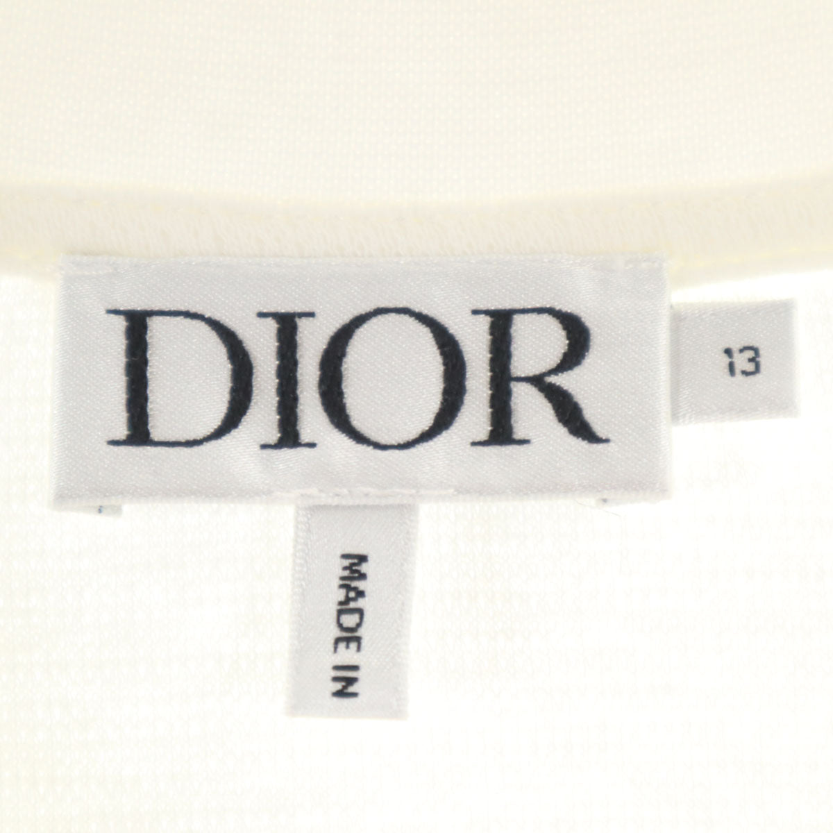 Dior ディオール ポルトガル製 半袖 Tシャツ 13 ホワイト キッズ