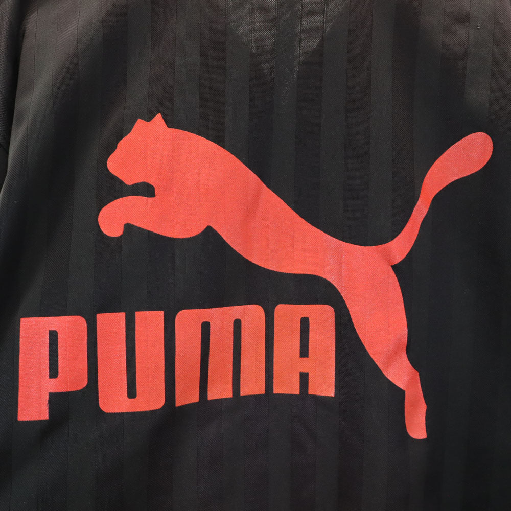 PUMA プーマ 90s 日本製 オールド ヒットユニオン バックロゴ トラックジャケット ブラック ジャージ メンズ