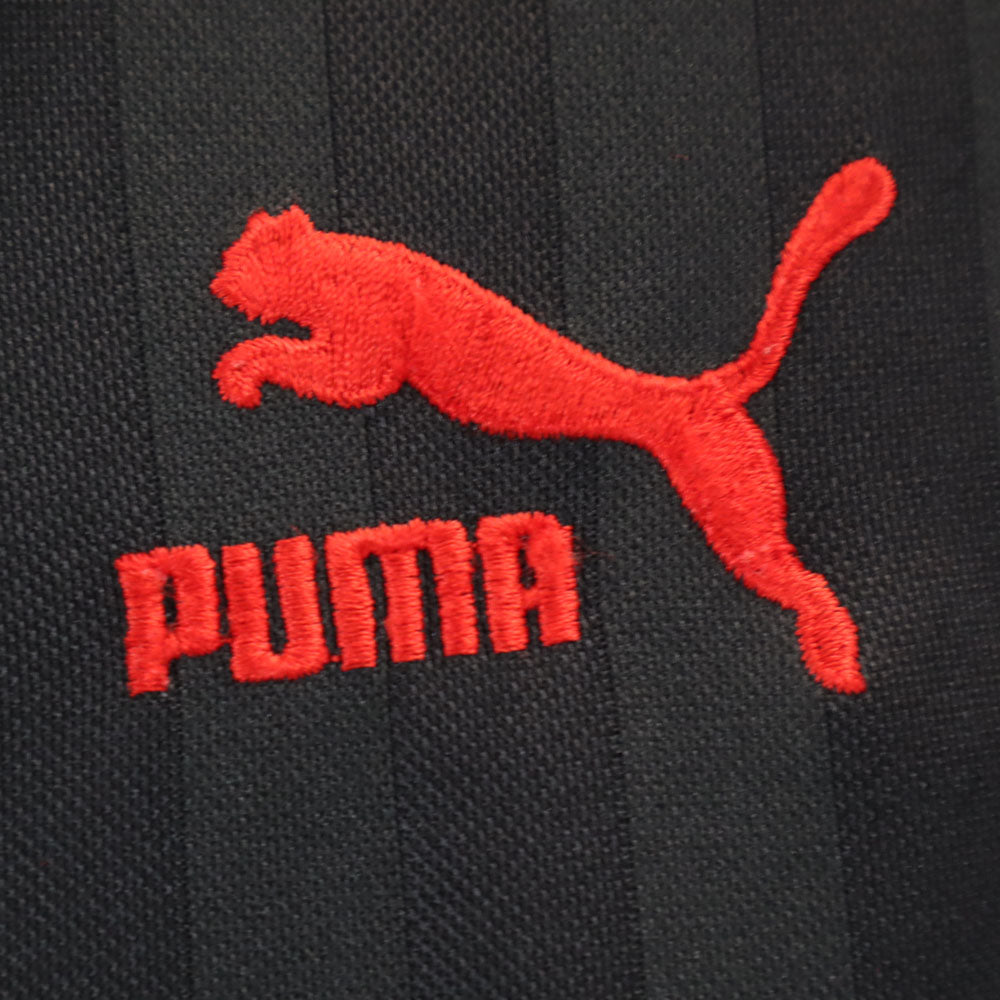 PUMA プーマ 90s 日本製 オールド ヒットユニオン バックロゴ トラックジャケット ブラック ジャージ メンズ