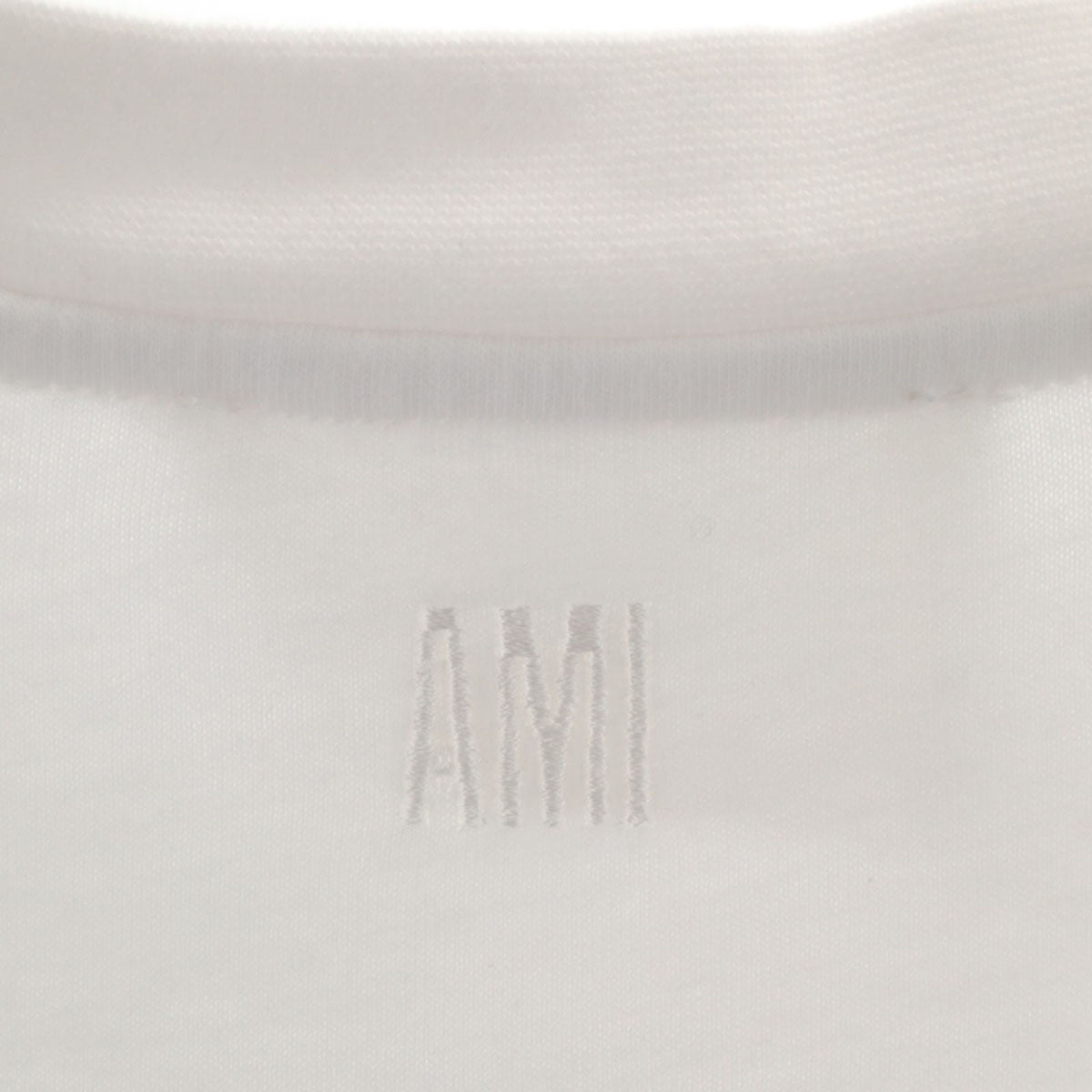 ami アミ ポルトガル製 半袖 Tシャツ M ホワイト レディース