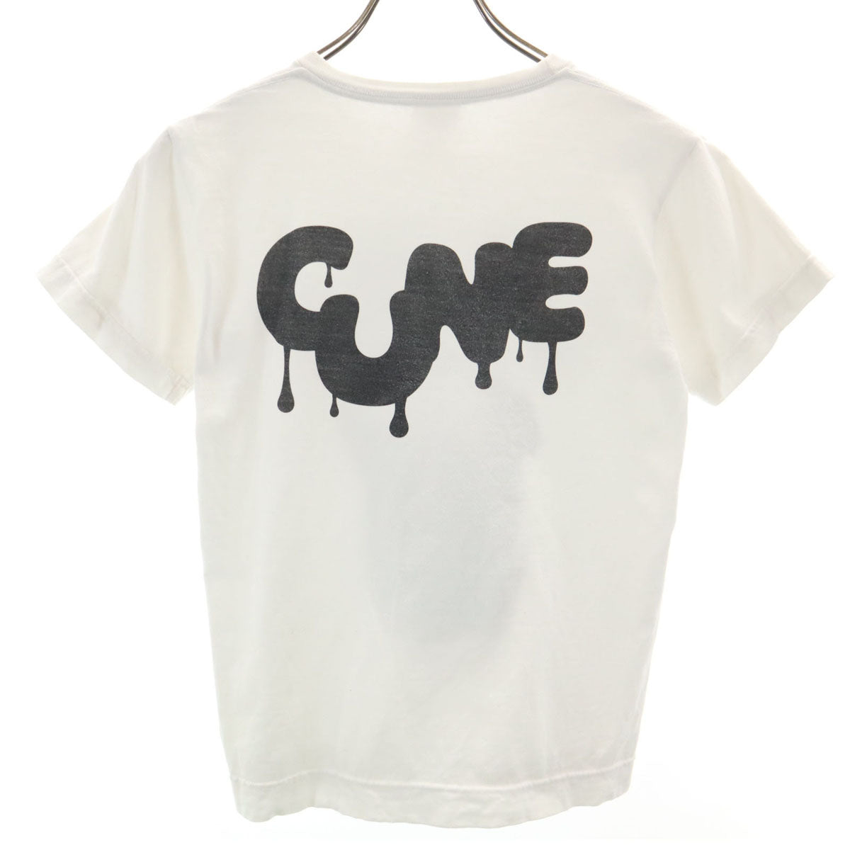 CUNE キューン ゴミ箱 半袖 Tシャツ XS ホワイト メンズ