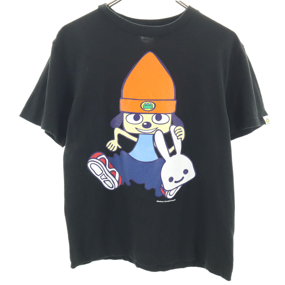 CUNE キューン 30周年記念 パラッパラッパー コラボ 半袖 Tシャツ S ブラック メンズ