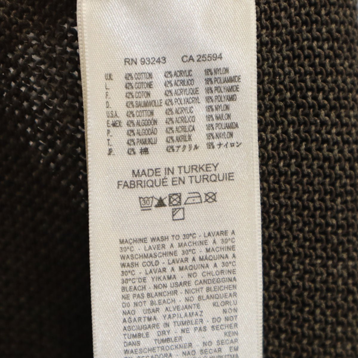 DIESEL ディーゼル ニット キャミワンピース M ブラウン系 レディース