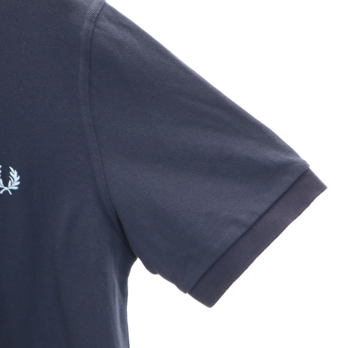 未使用 FRED PERRY フレッドペリー イングランド製 半袖 ポロシャツ 40 ネイビー メンズ