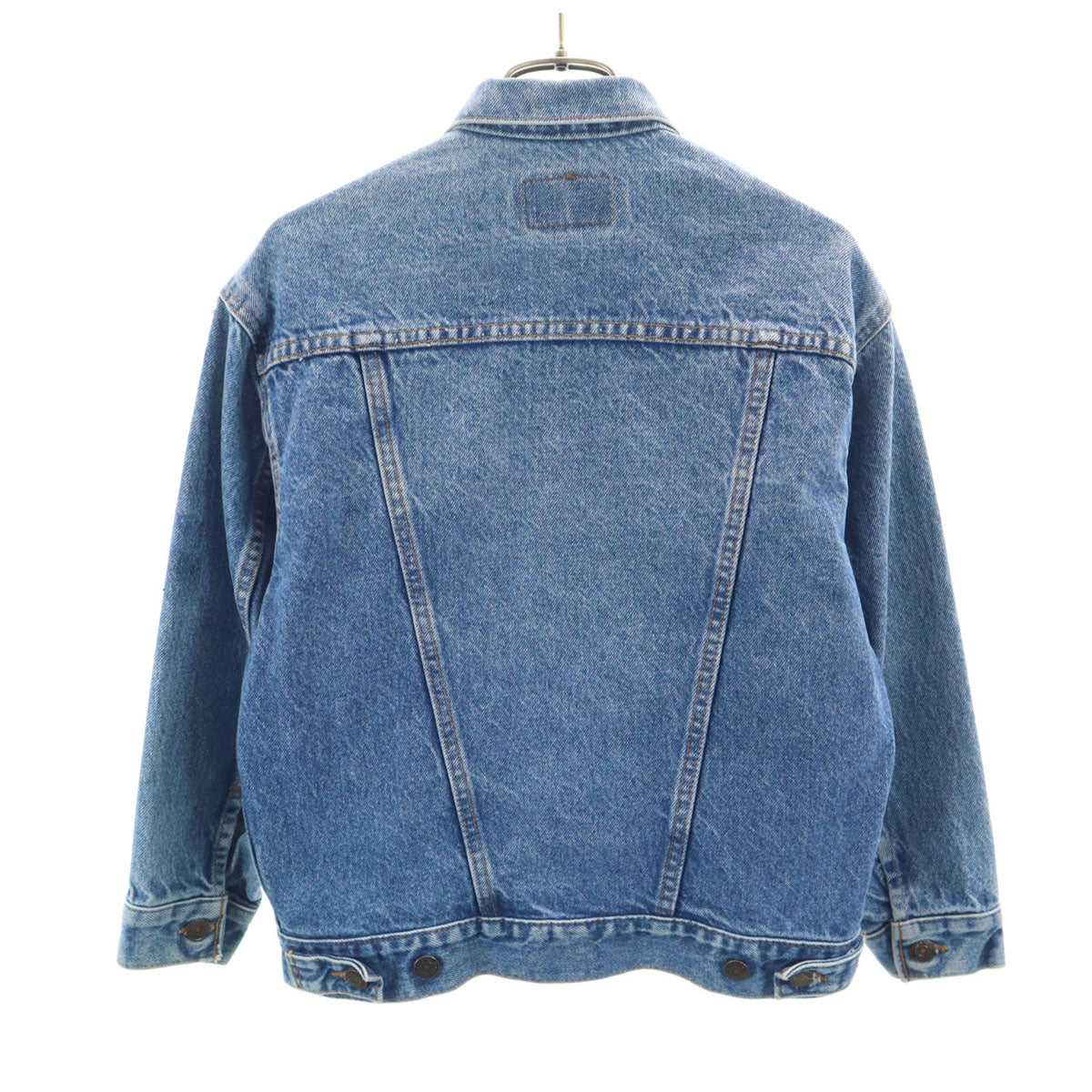 Levi's リーバイス 80s 57508-0218 オールド USA製 4thタイプ デニムジャケット M ブルー ハンドウォーマーポケット キッズ
