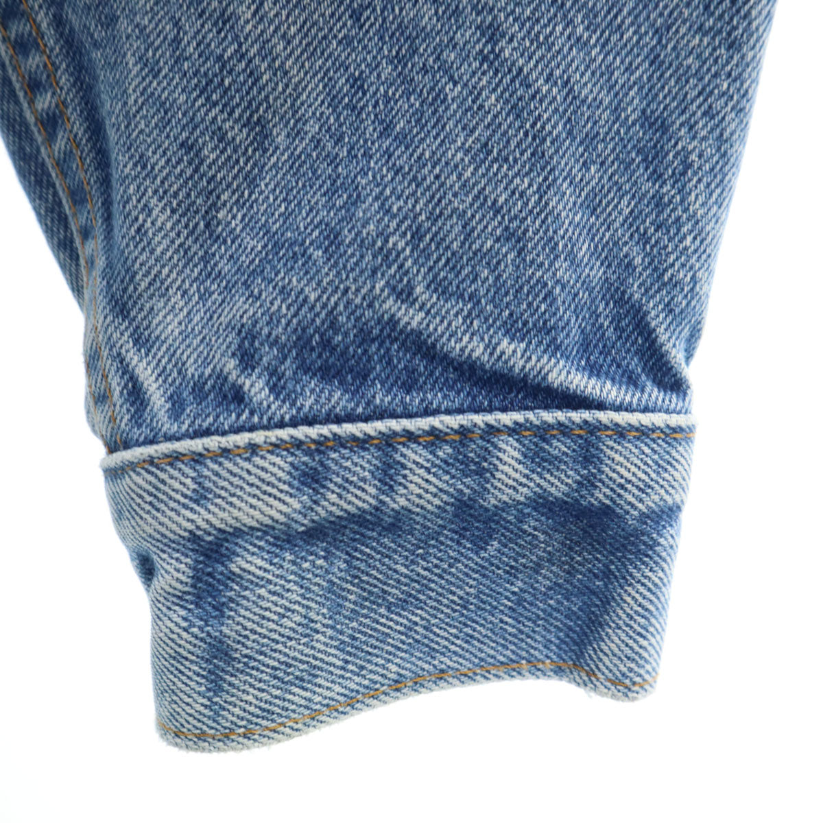Levi's リーバイス 80s 57508-0218 オールド USA製 4thタイプ デニムジャケット M ブルー ハンドウォーマーポケット キッズ