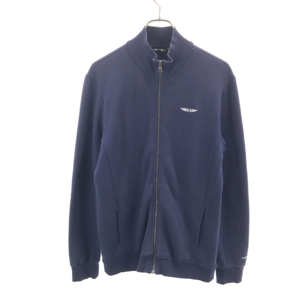 ARMANI EXCHANGE アルマーニエクスチェンジ スウェット ジップジャケット M ネイビー 裏起毛 メンズ