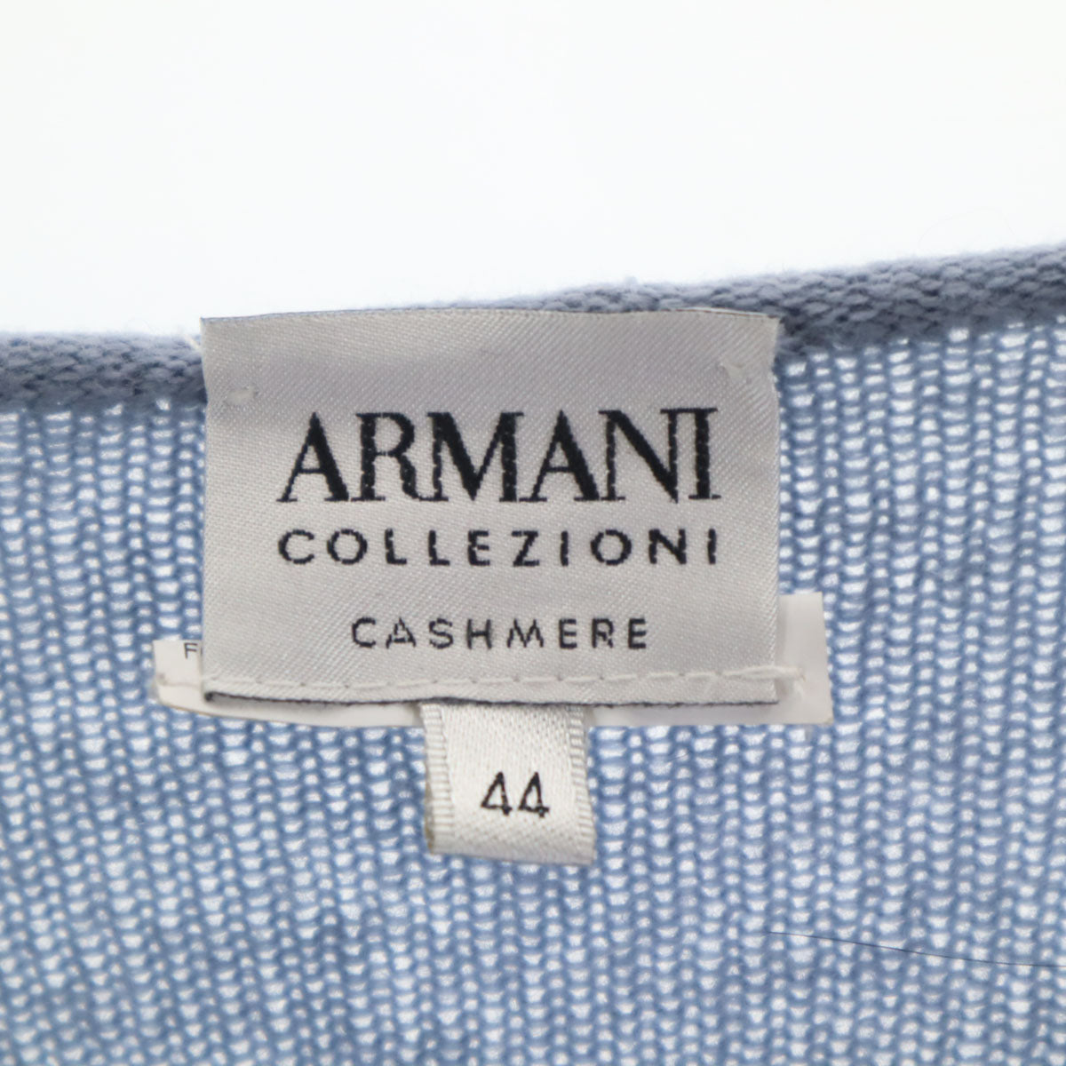 ARMANI COLLEZIONI アルマーニコレッツォーニ 長袖 セーター 44 グレー系 ニット メンズ