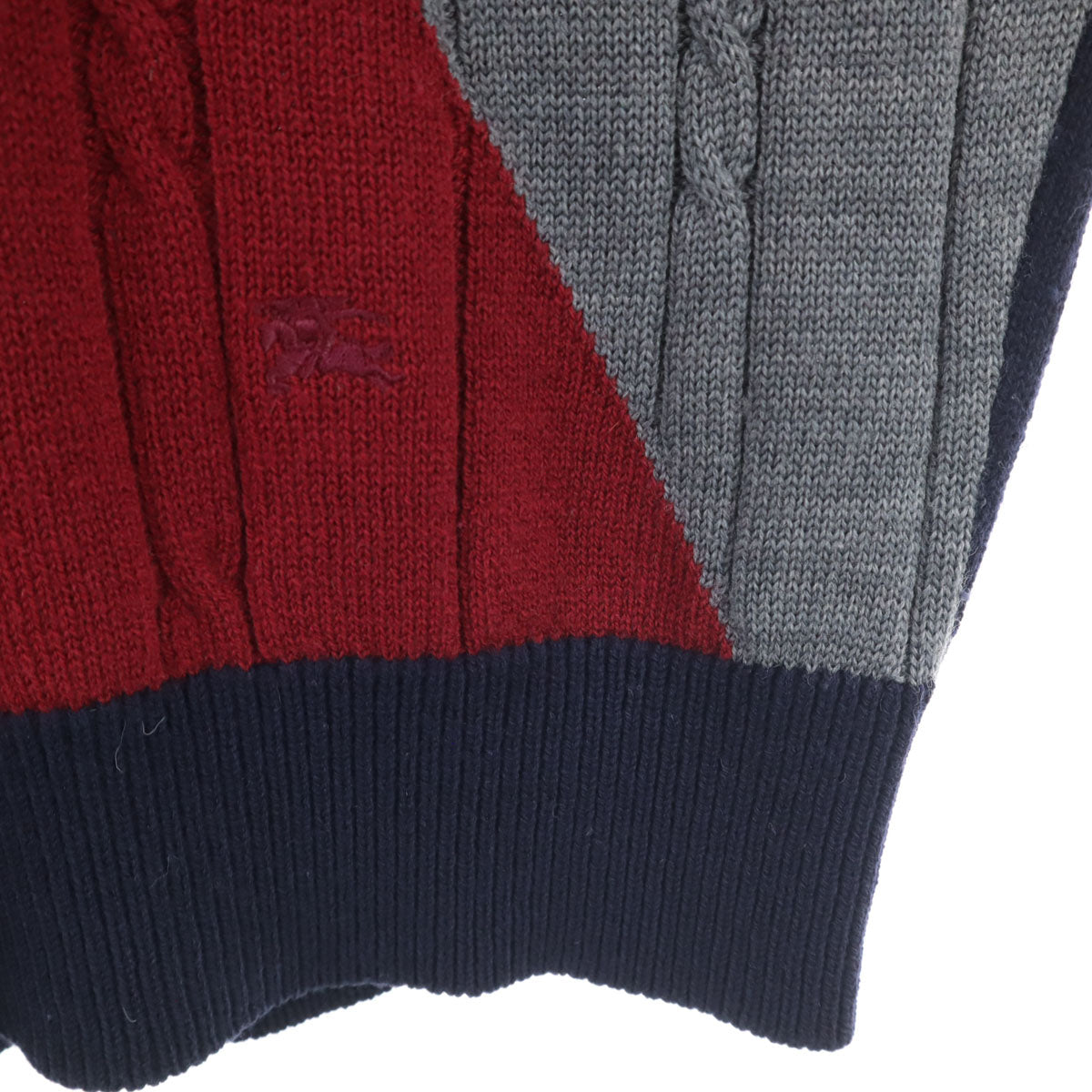Burberrys バーバリーズ 90s オールド 長袖 セーター M ネイビー ニット メンズ