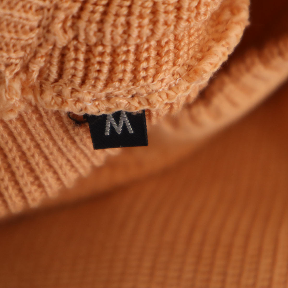 Christian Dior SPORTS クリスチャンディオールスポーツ 90s オールド 長袖 ニット M ペールオレンジ セーター メンズ