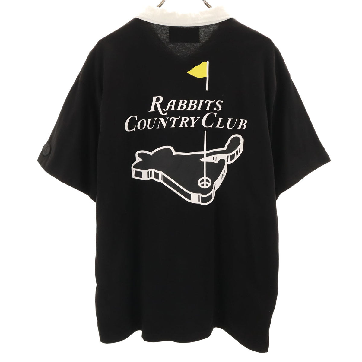FR2 エフアールツー ゴルフ 半袖 ポロシャツ 3XL ブラック ビッグサイズ メンズ
