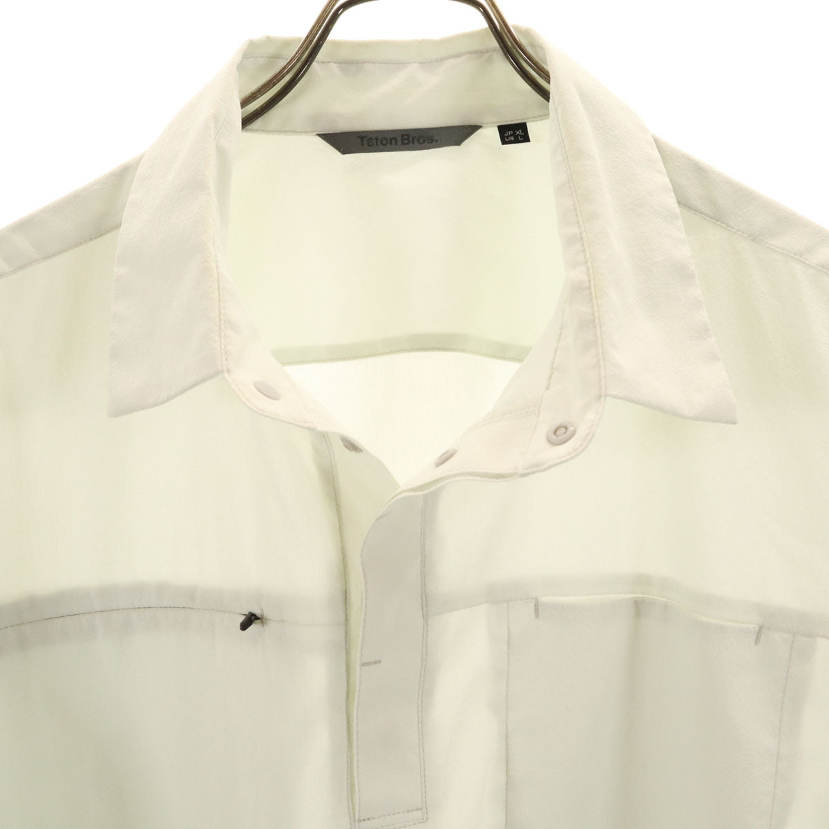 Teton Bros. ティートンブロス 半袖 チル ポロシャツ XL ミント系 メンズ