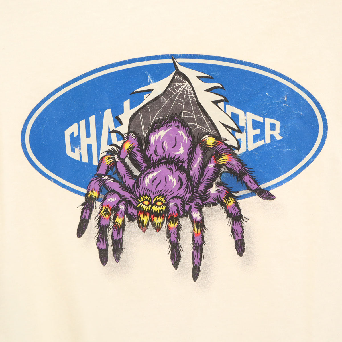 CHALLENGER チャレンジャー タランチュラ 半袖 Tシャツ L ホワイト メンズ