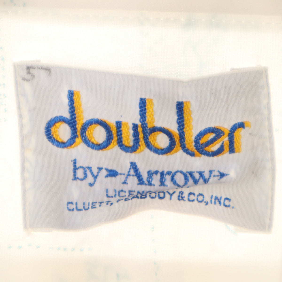 ARROW アロー 70s ヴィンテージ バード柄 半袖 シャツ ホワイト 鳥 メンズ