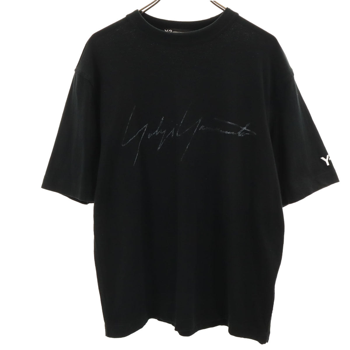 Y-3 ワイスリー 半袖 Tシャツ XS ブラック ヨウジヤマモト メンズ