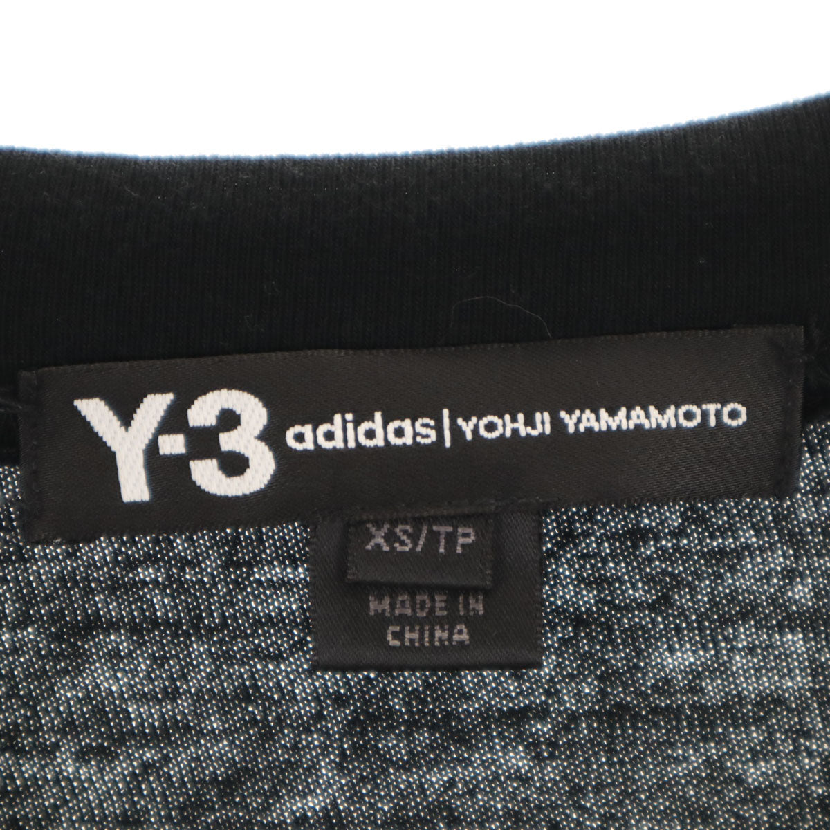 Y-3 ワイスリー 半袖 Tシャツ XS ブラック ヨウジヤマモト メンズ