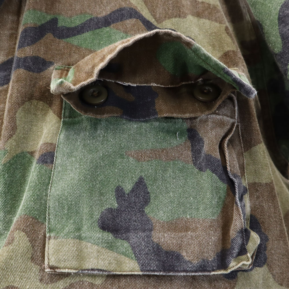 mnml ミニマル カモフラ柄 ミリタリージャケット XL カーキ 迷彩 メンズ