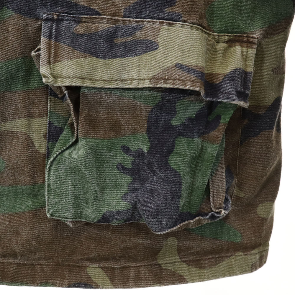 mnml ミニマル カモフラ柄 ミリタリージャケット XL カーキ 迷彩 メンズ