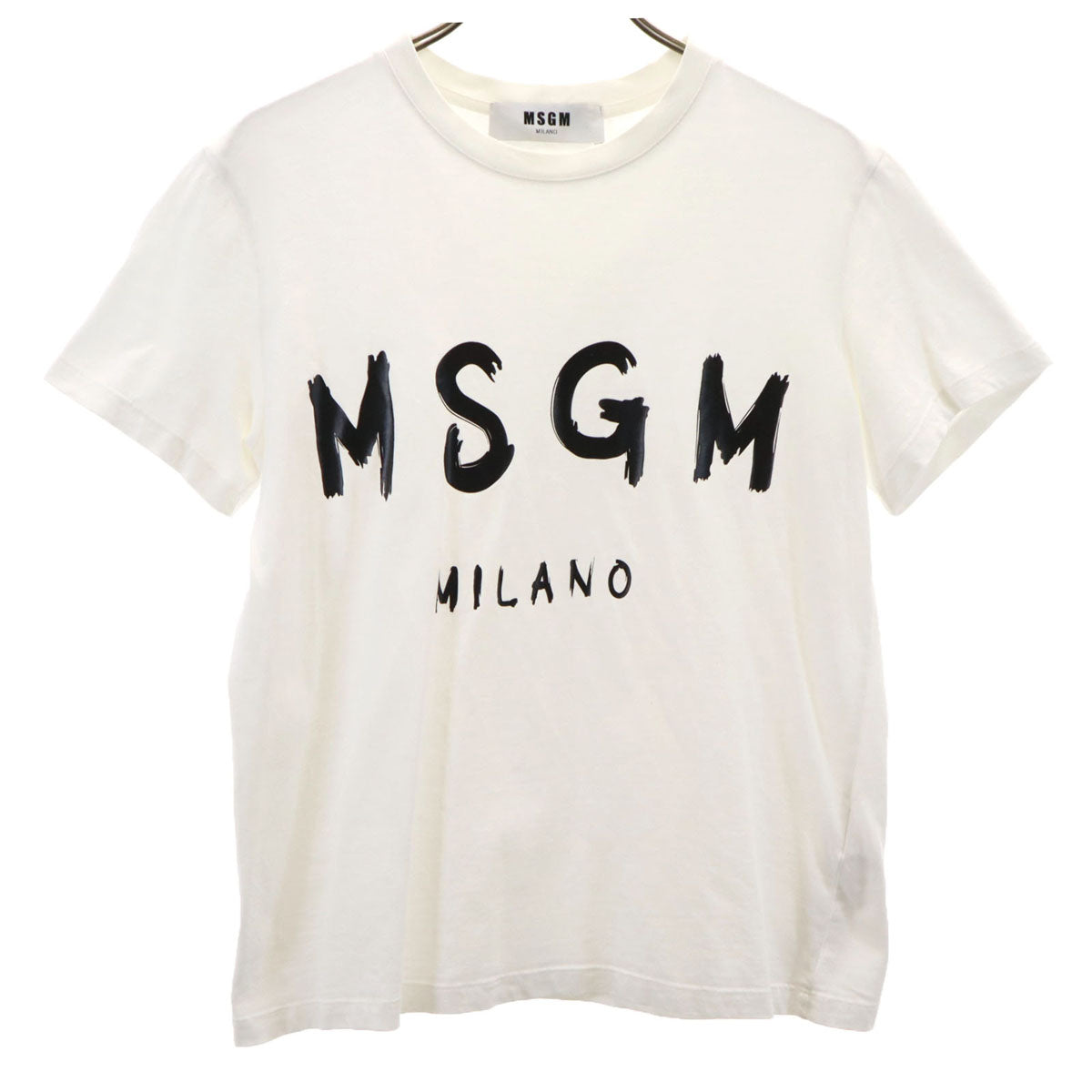 MSGM エムエスジーエム イタリア製 半袖 Tシャツ S ホワイト レディース