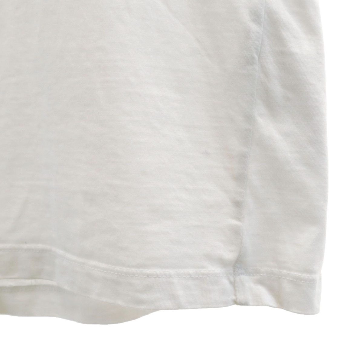 JIL SANDER ジルサンダー ギリシャ製 半袖 Vネック Tシャツ XL ホワイト 無地 レディース