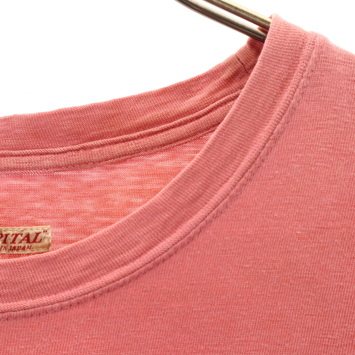 KAPITAL キャピタル 日本製 半袖 Tシャツ 5 レッド系 ビッグサイズ メンズ