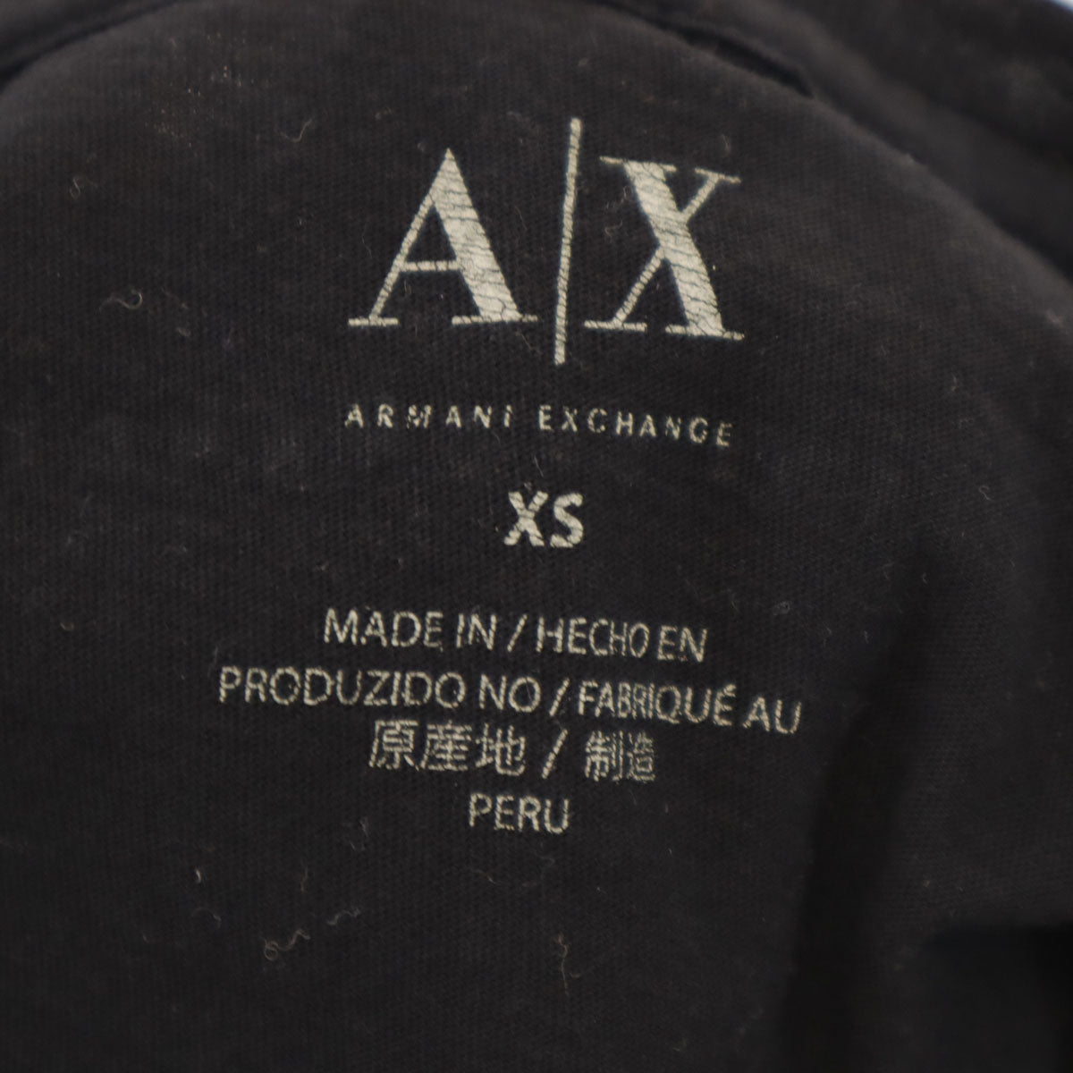 ARMANI EXCHANGE アルマーニエクスチェンジ 半袖 Tシャツ XS ブラック メンズ