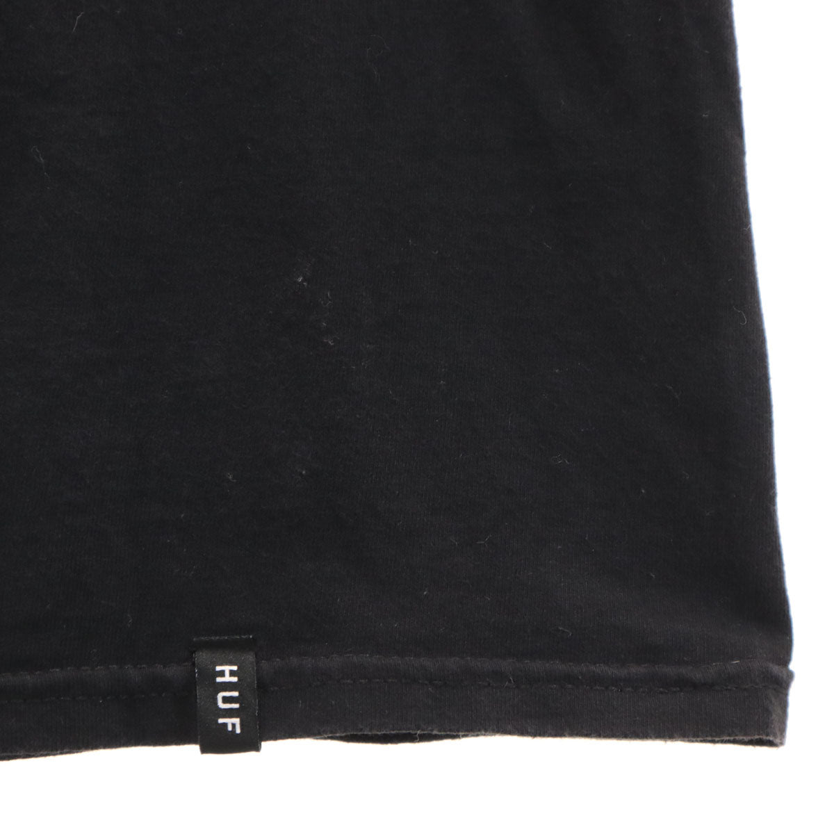 HUF ハフ バックロゴ 半袖 Tシャツ S ブラック メンズ