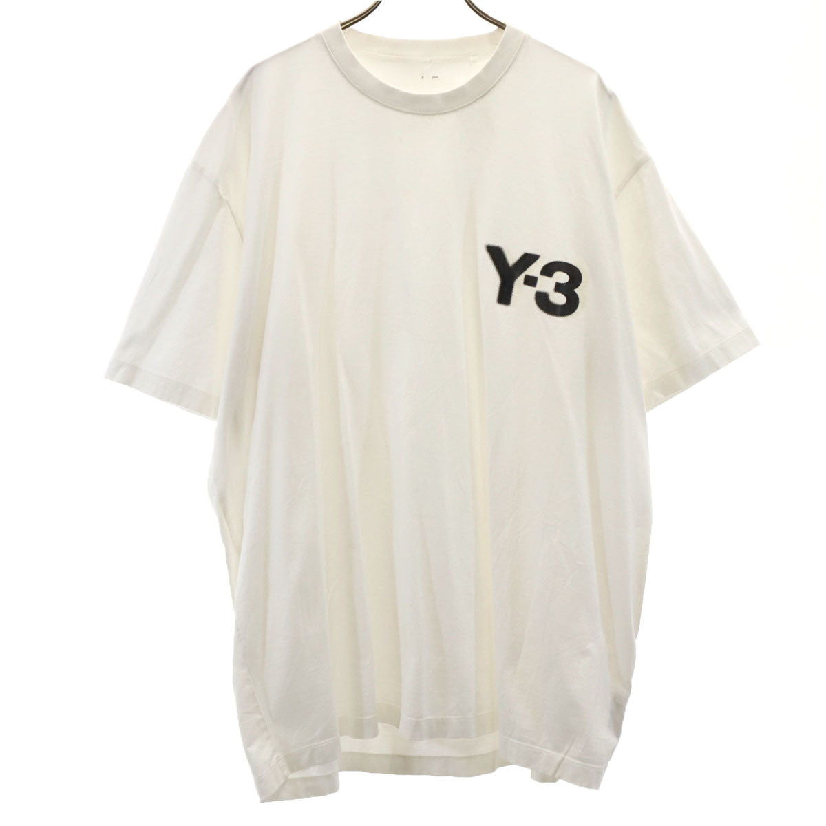 Y-3 ワイスリー 半袖 Tシャツ 2XL ホワイト ヨウジヤマモト ビッグサイズ メンズ
