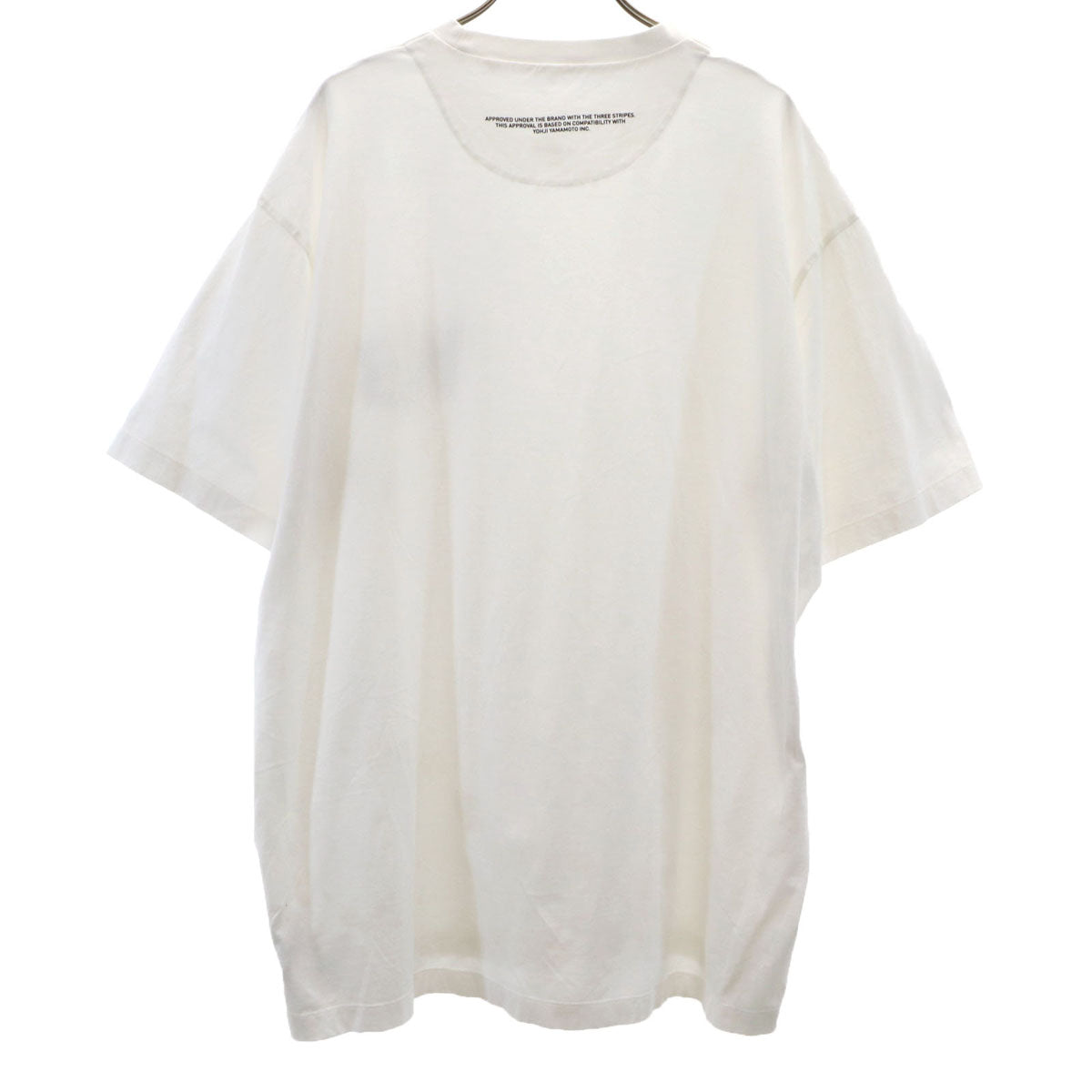 Y-3 ワイスリー 半袖 Tシャツ 2XL ホワイト ヨウジヤマモト ビッグサイズ メンズ