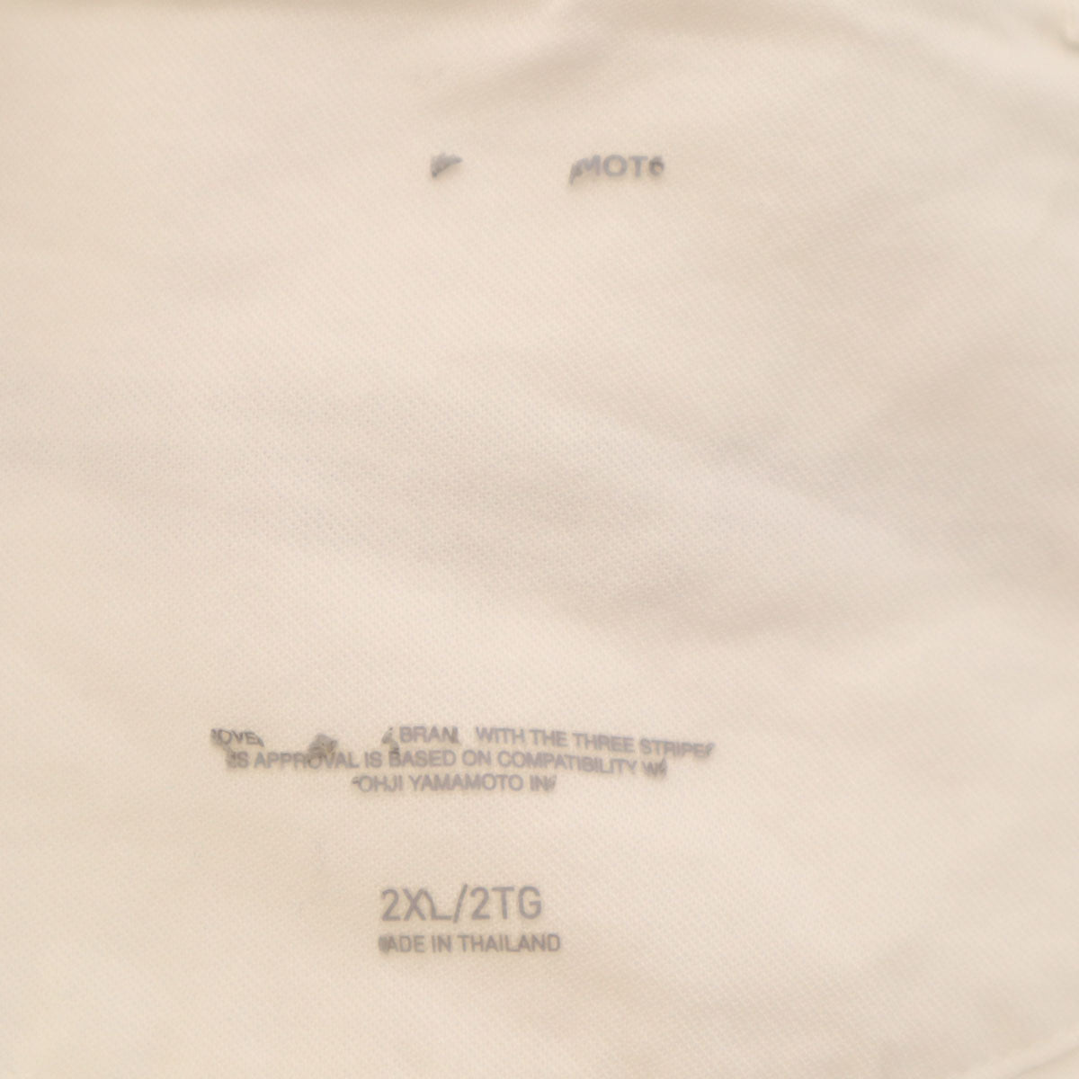 Y-3 ワイスリー 半袖 Tシャツ 2XL ホワイト ヨウジヤマモト ビッグサイズ メンズ