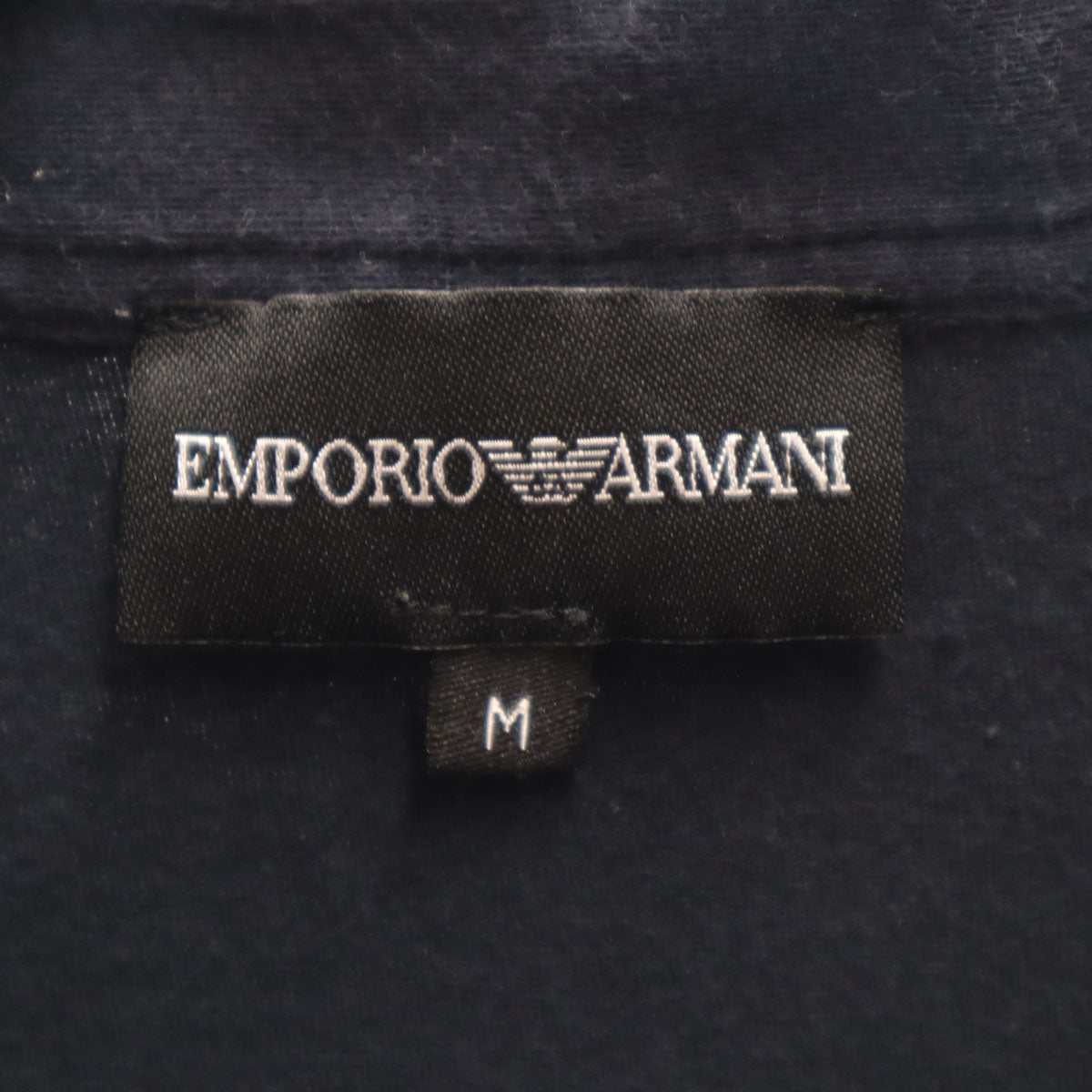 Emporio Armani エンポリオアルマーニ 半袖 ポロシャツ M ネイビー レディース