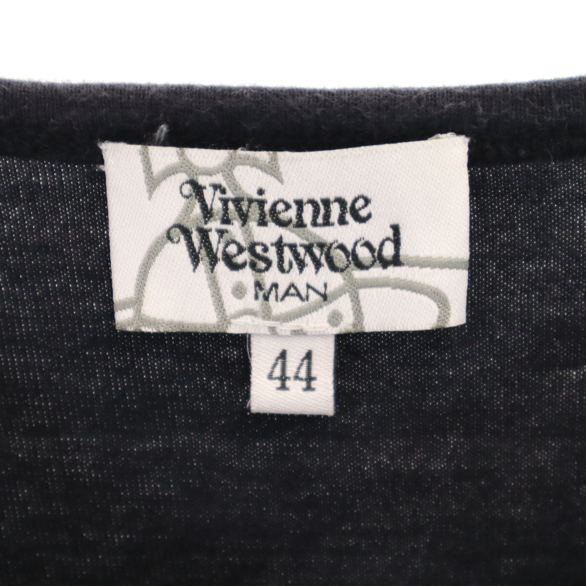 Vivienne WestwoodMAN ヴィヴィアンウエストウッドマン 日本製 WESTWOOD 半袖 Tシャツ 44 ブラック メンズ